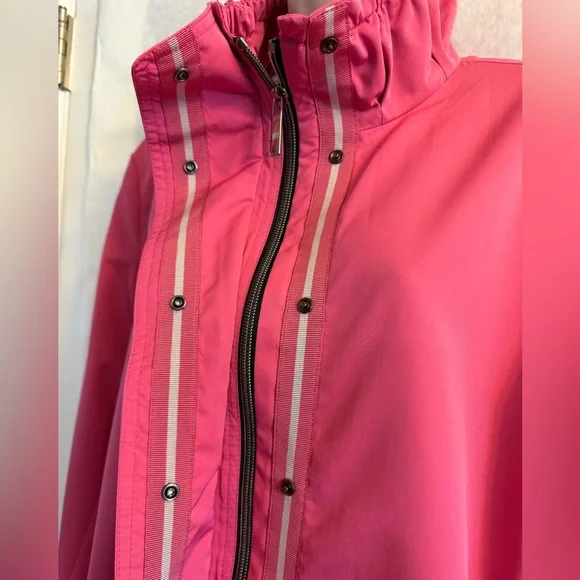 Cinzia Rocca Due Women's Pink Light Over Coat Jacket made in Italy Sz-16.S14